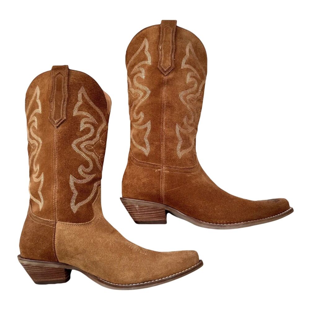 Dingo Tan Suede Women’s Western Boots
Size 11 - Picture 5 of 13